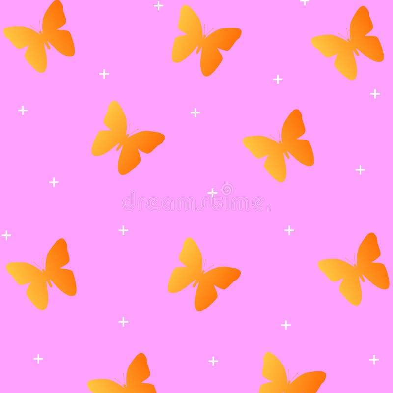 color rosa blanco y gris Papel pintado con diseño de mariposas y corazones