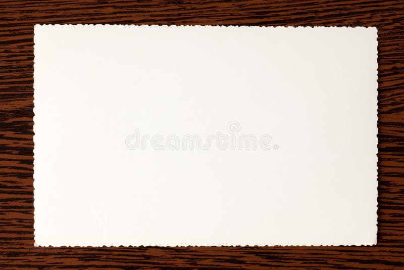 Papel branco antigo foto de stock