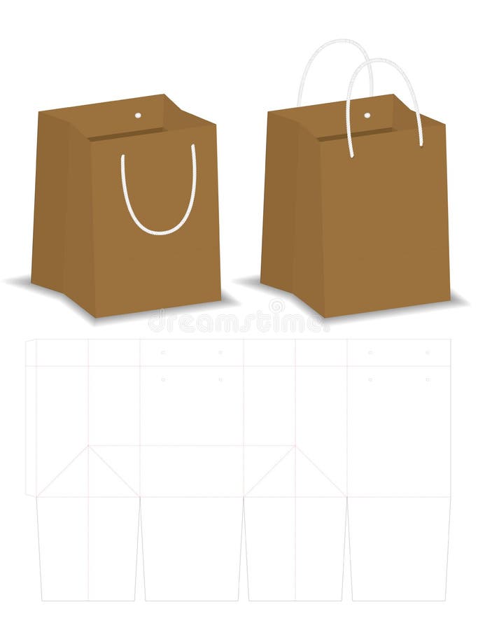 Die Cut Shopping Bag Stock Illustrations – 318 Die Cut Shopping Bag ...