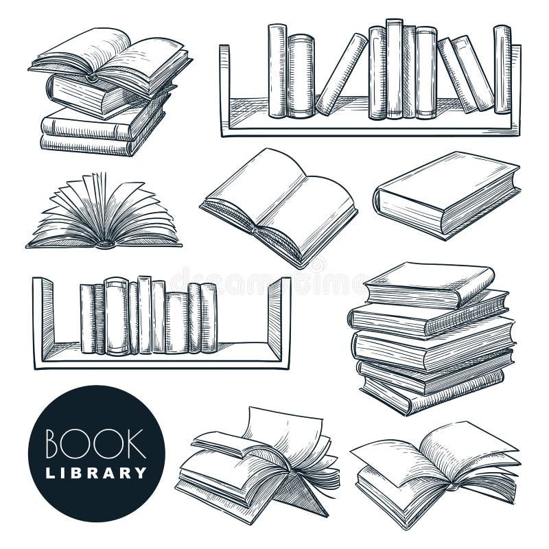 Book Drawing Stock Illustrations – 433,243 Book Drawing Stock  Illustrations, Vectors & Clipart - Dreamstime