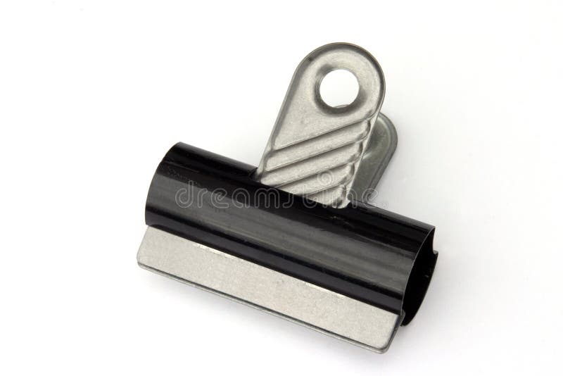 Paper clip stock image. Image of stationary, clip, office 240009
