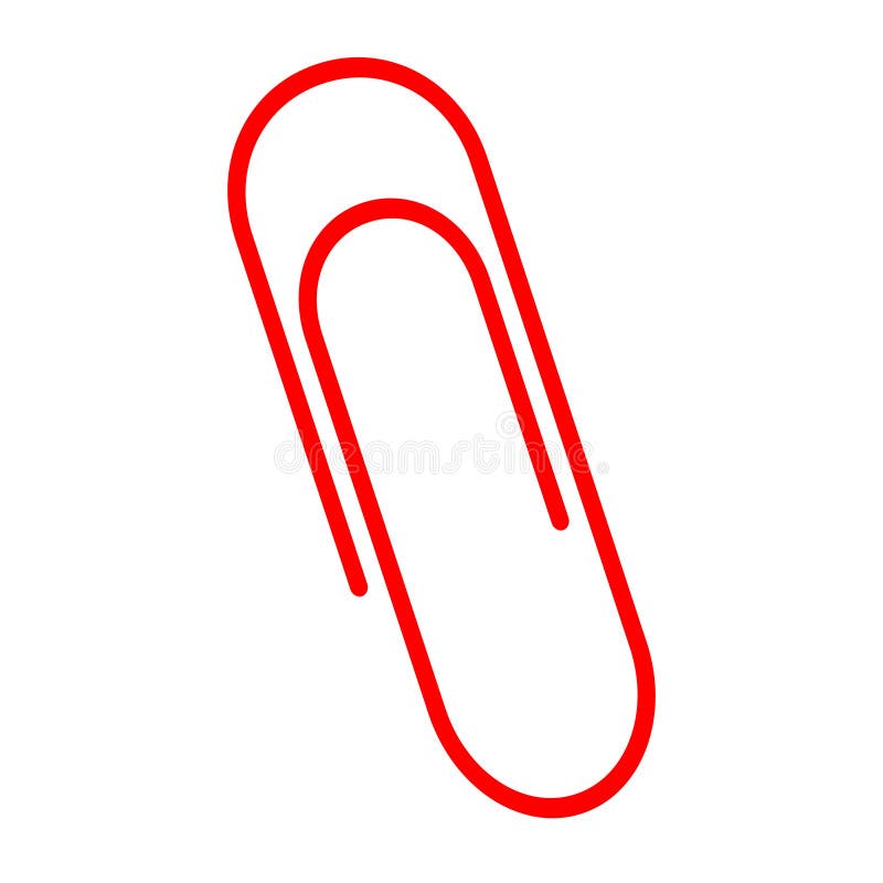 Paper Clip Sign, Attachment Icon - Paper Clip, Email Attachment ...