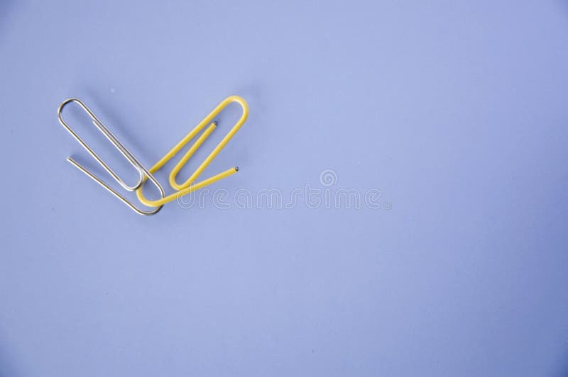 Paper clips hold together stock image. Image of clips 46041403