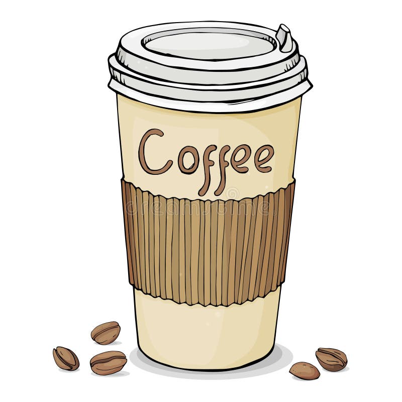 Cute Coffee Cups Clipart