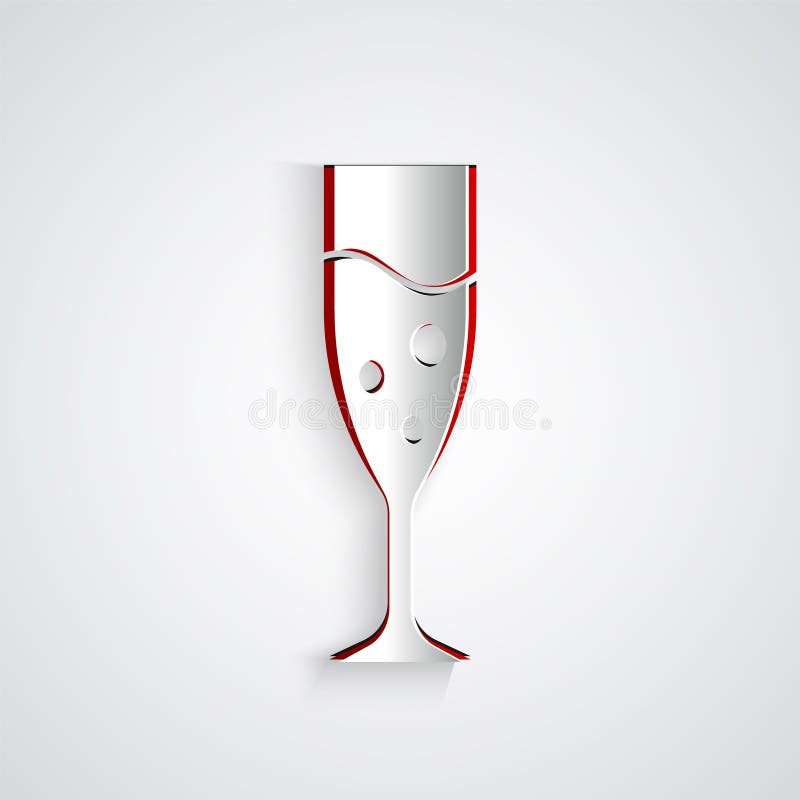 https://thumbs.dreamstime.com/b/paper-cut-glass-champagne-icon-isolated-grey-background-art-style-vector-215447472.jpg