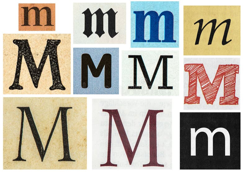 Alphabet Magazine Cutouts Photos Free Royalty Free Stock Photos From Dreamstime