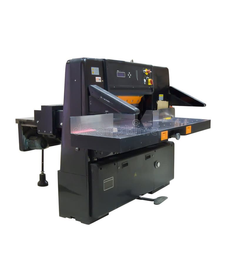 Guillotine cutter stock photo. Image of resize, trim, slider 4922014
