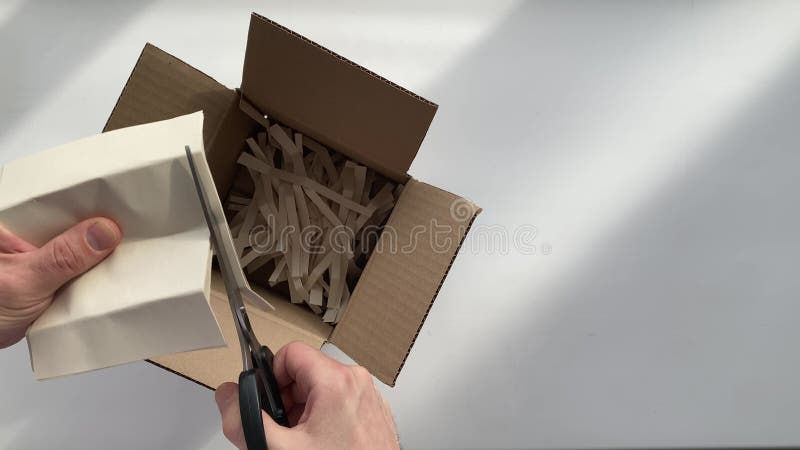 A4 paper. stock footage