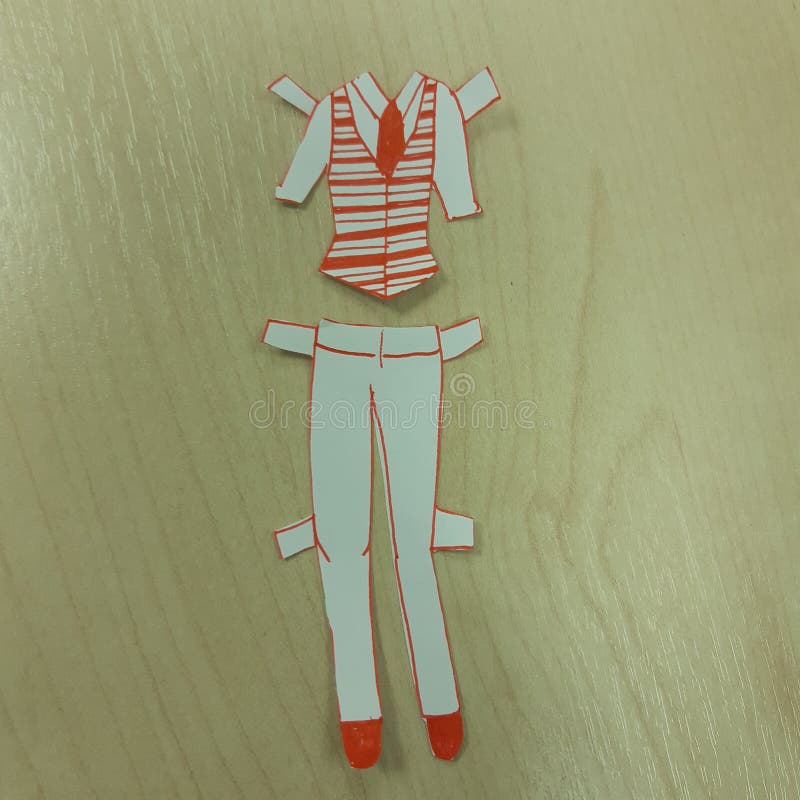 Paper Doll Dress toys stock image. Image of paper, doll 182279897