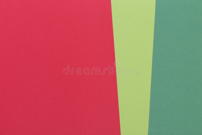 Paper Empty Green, Light Green, Red Background, Geometrically Located