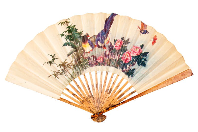 Japanese fans stock image. Image of female, bright, decoration - 1130463