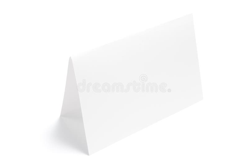 Paper Folded in stock Image of empty, blank 9321612