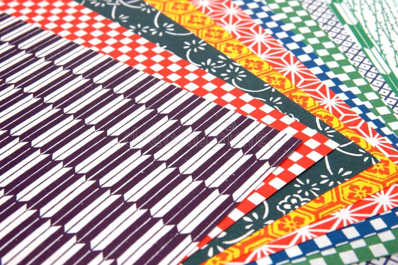 Paper folding stock photography