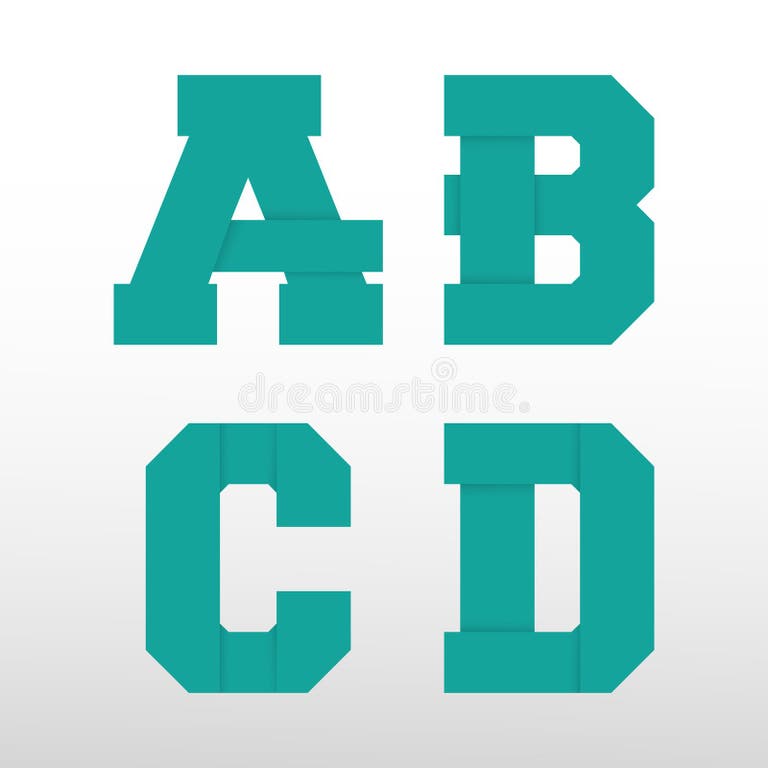 Origami Paper Font Stock Illustrations 15,830 Origami Paper Font