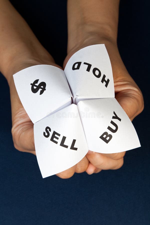 Paper Fortune Teller stock photo. Image of marketing 129316372