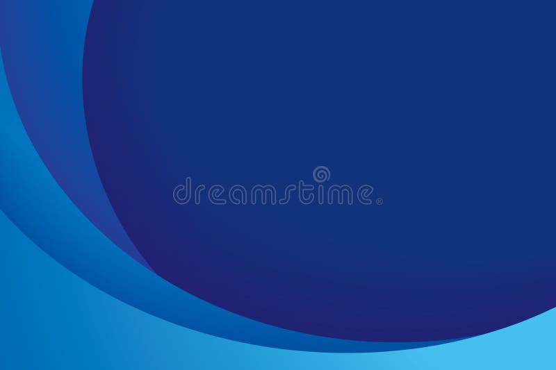 Paper layer circle blue abstract background. Curves and lines use for banner, cover, poster, wallpaper, design with space for text