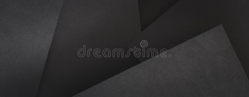 Paper layers abstract geometric black background royalty free stock photos