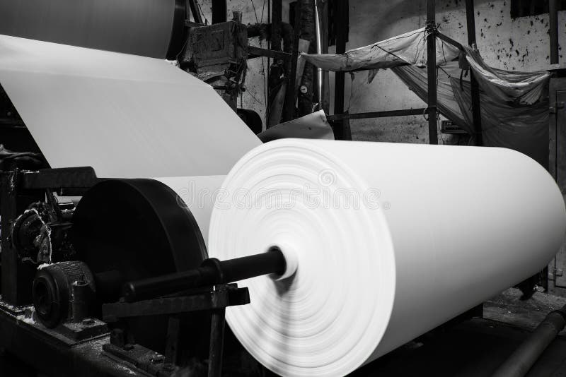 Paper mill Machine royalty free stock photos Paper mill Machine royalty free stock photos