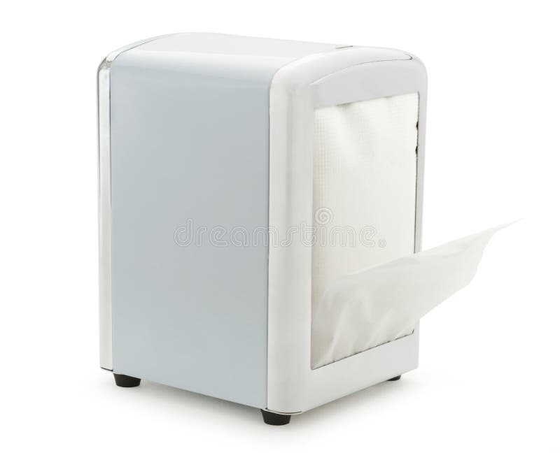 Paper Napkin Holder for Restaurant Stock Image Image of restaurant