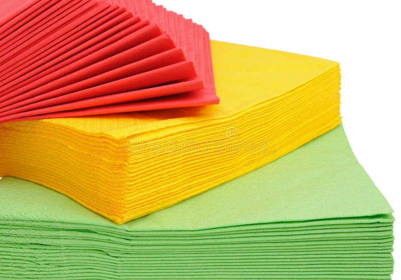 Colored toilet paper stock illustration. Illustration of business