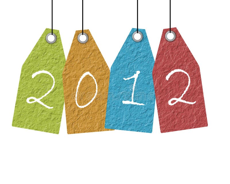 Paper New Year stock illustration. Illustration of merry - 22607216