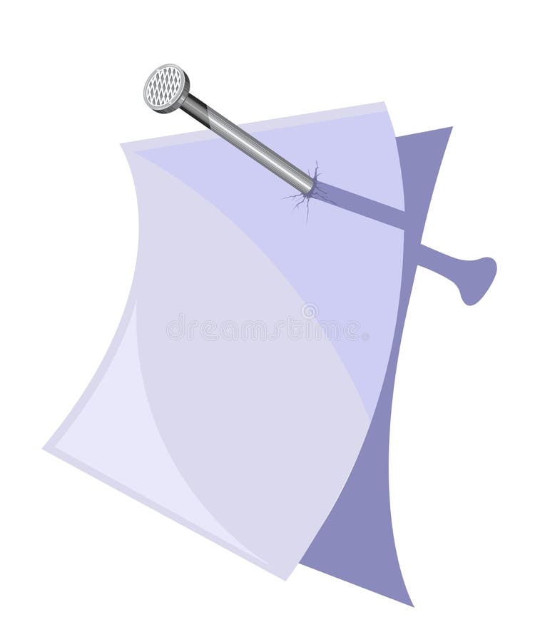 Paper stock illustration. Illustration of paper, shadow 45921358