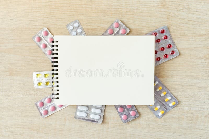 Download Colored Tablets In Blisters. Stock Photo - Image of ...