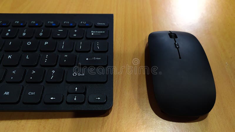 Keyboard and cursor, Bali - Indonesia - 02/03/2020 royalty free stock photos
