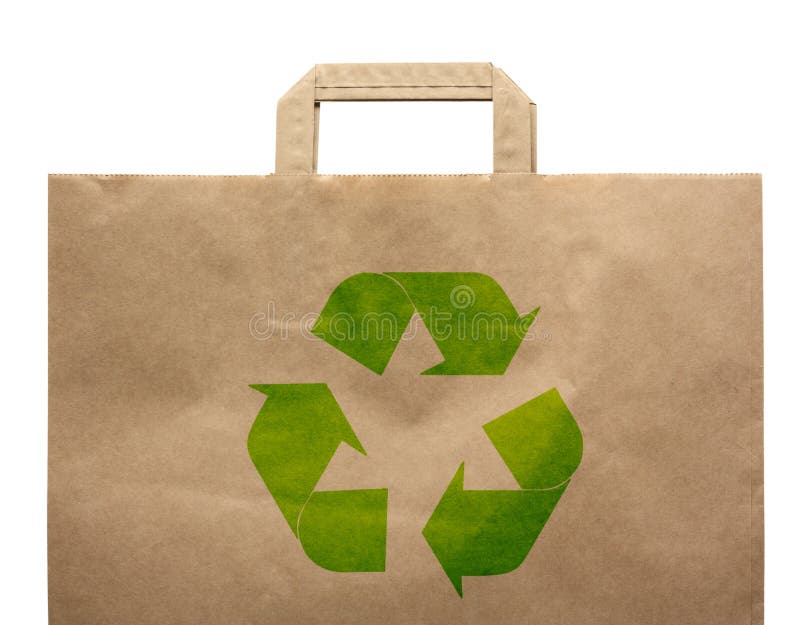 Recycling stock photo. Image of symbols, paper, isolated - 10414364
