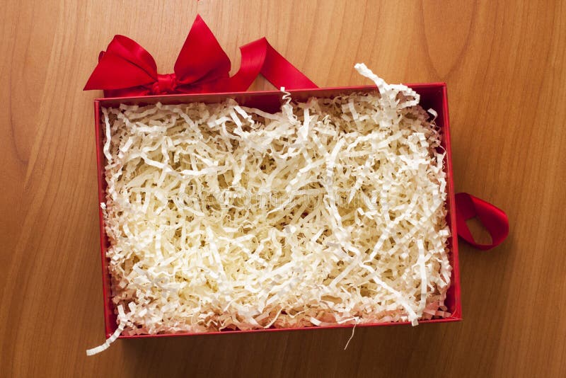 Paper Strips Filler for Gift Wrapping. Stock Image Image of close, concept 105281701