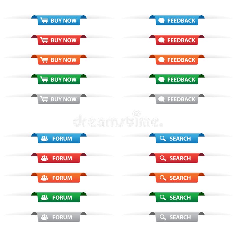 Paper tag labels stock illustration