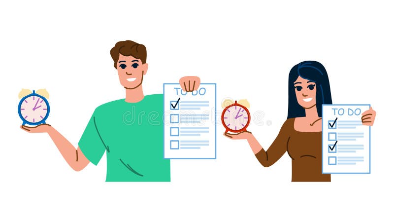 Paper to do list vector vector illustration