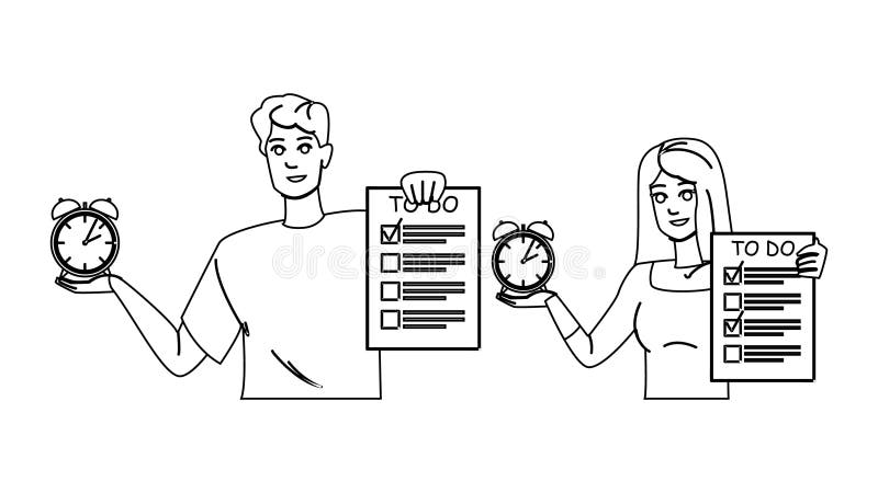 Paper to do list vector stock illustration