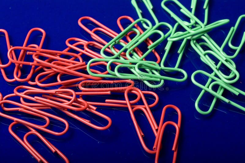 Paperclips stock image. Image of business, office, paperclips 35393511