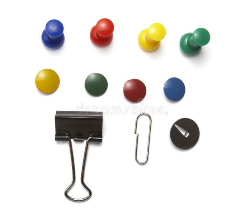 Paperclips new royalty free stock images Paperclips new royalty free stock images