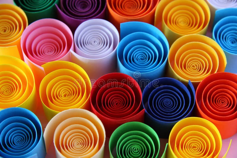Papier de couleur photo stock Papier de couleur photo stock