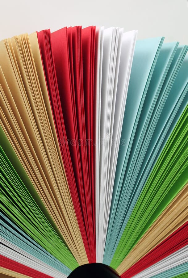 Papier de couleur photographie stock libre de droits Papier de couleur photographie stock libre de droits