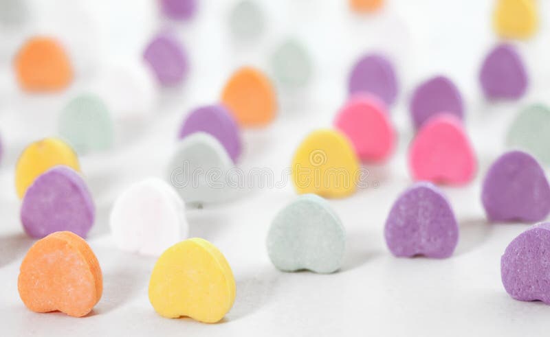 Papier peint de coeurs de sucrerie photographie stock libre de droits Papier peint de coeurs de sucrerie photographie stock libre de droits