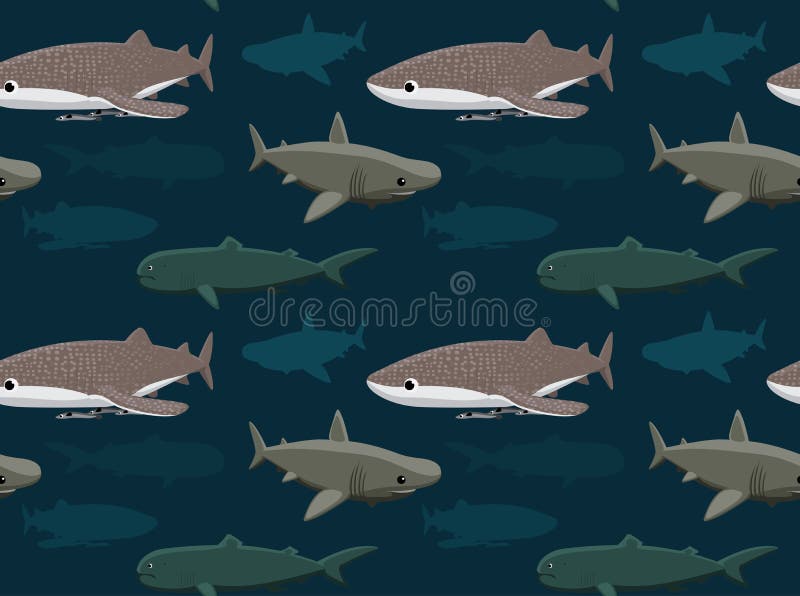 Avoir Images Papier Peint 11 De Requins Illustration De Vecteur Illustration actualisé salutations