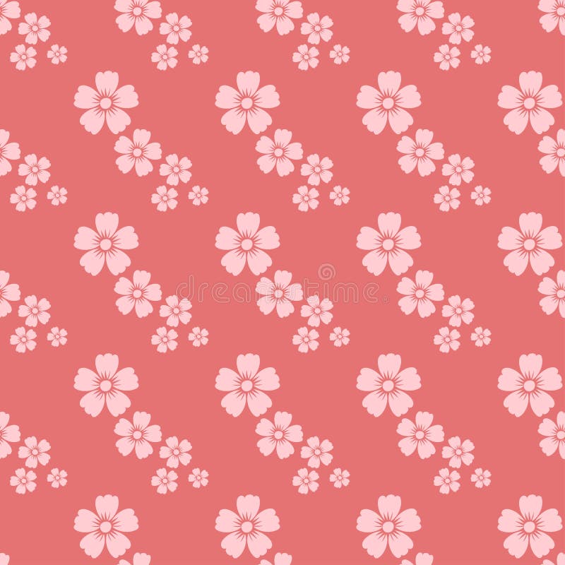 Papier peint sans couture de vintage de croquis de modèle de fleur rose tirée par la main avec la décoration d'ornement d'impress illustration de vecteur Papier peint sans couture de vintage de croquis de modèle de fleur rose tirée par la main avec la décoration d'ornement d'impress illustration de vecteur