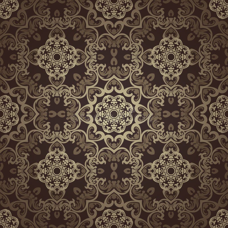 Papier peint sans joint Fond islamique de motif illustration libre de droits Papier peint sans joint Fond islamique de motif illustration libre de droits