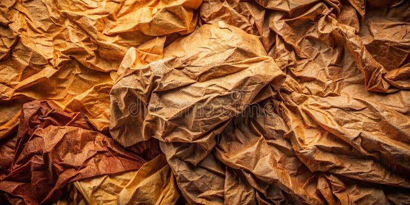 Papier rzemieślniczy ciepły i rustykalny brązowy papier z recyklingu jest teksturowanym tłem idealnym do kreatywnego projektowania ilustracji