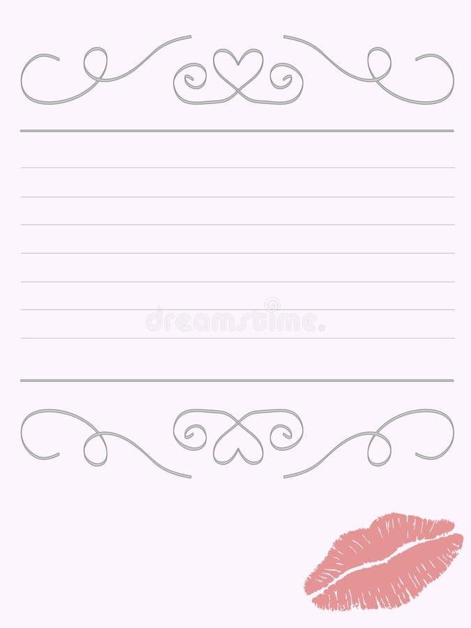 Papierowy writing ilustracji