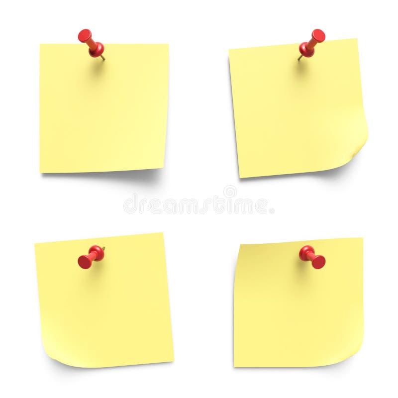 Papiers de note illustration de vecteur Papiers de note illustration de vecteur