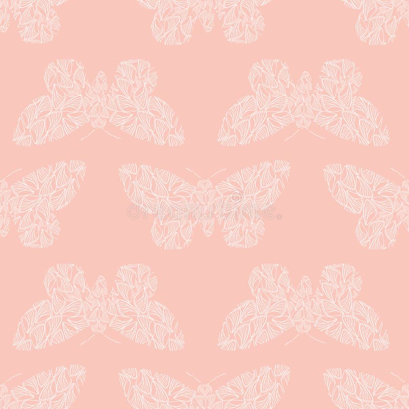 Papillons blancs de style sensible de pochoir faits à partir des formes d'aile Modèle géométrique sans couture de vecteur sur le illustration de vecteur Papillons blancs de style sensible de pochoir faits à partir des formes d'aile Modèle géométrique sans couture de vecteur sur le illustration de vecteur