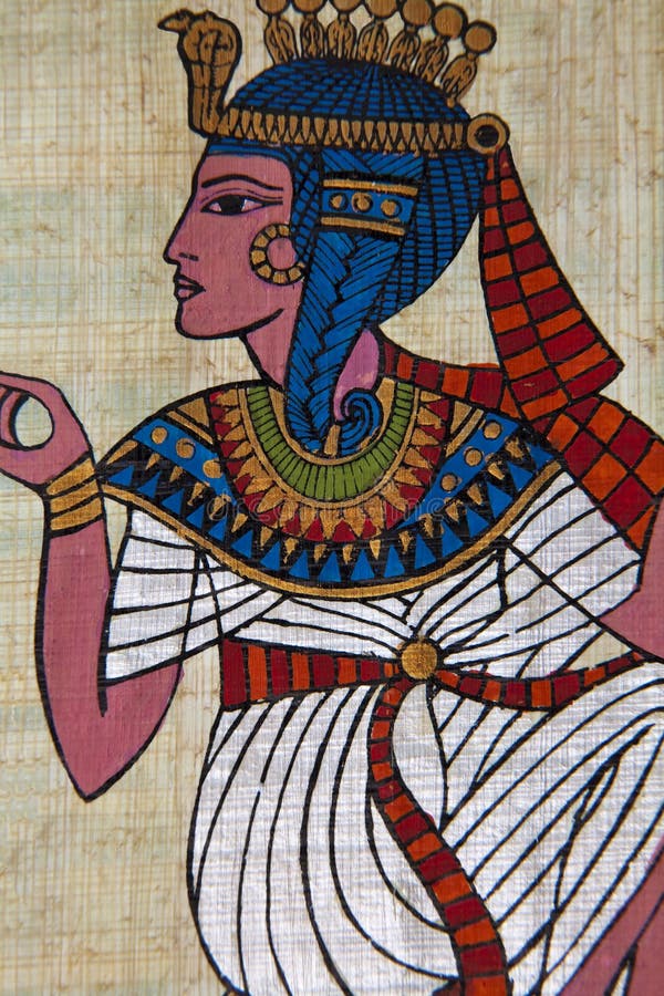 Cleopatra Di Fronte Alla Donna Egiziana Faraona, Regina Dell'antica Dea, Ritratto  Egitto Immagine Stock - Immagine di brunetta, estratto: 265202717