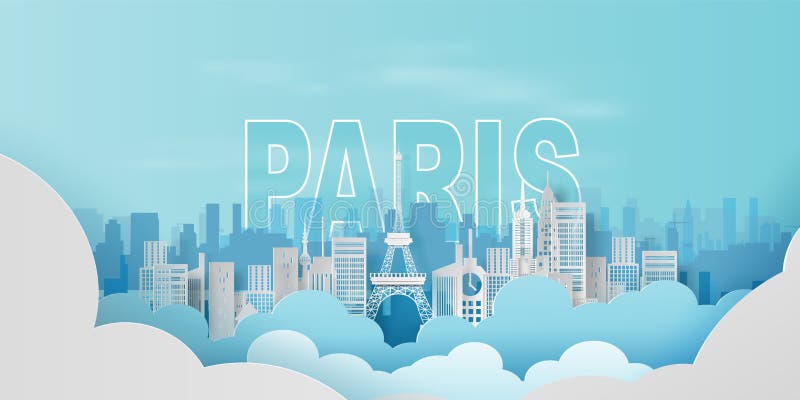 Pappers- konst av att resa den ferieEiffeltornParis staden Frankrike, ditt begrepp för landskap för pastellfärgad färg för stad f stock illustrationer Pappers- konst av att resa den ferieEiffeltornParis staden Frankrike, ditt begrepp för landskap för pastellfärgad färg för stad f stock illustrationer
