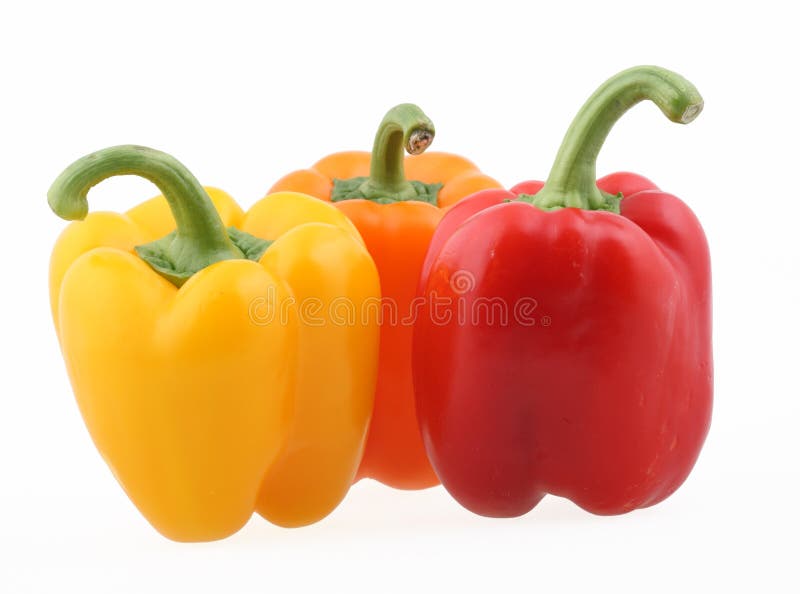 Capsicum couple stock image. Image of salad, capsicum 5045251