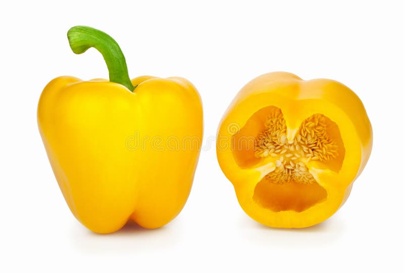 Paprika amarela fotos de stock royalty free Paprika amarela fotos de stock royalty free
