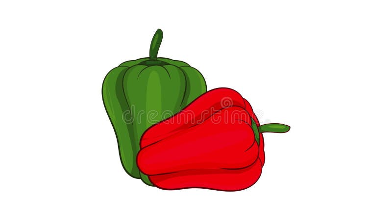 Red Paprika, 3D Animation Video for Cookers, 4K Stock Video - Video of  ripe, veganism: 148546003